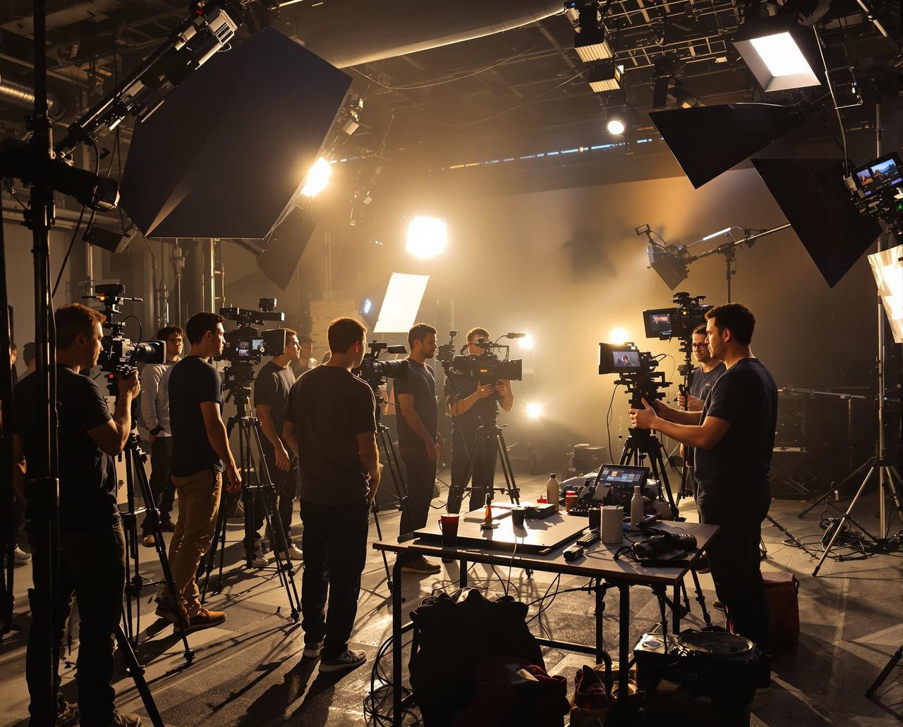 免费影院制作现场